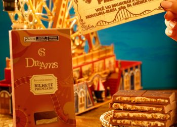 Cacau Show dá início à procura pelo bilhete premiado com edição especial do tablete Dreams