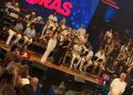 Priscila Senna grava pela primeira vez o Altas Horas ao lado de Ivete Sangalo