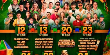Raí Saia Rodada, Nando Cordel, Noda de Caju e Tropykália são destaques do Festival do Buscapé 2026, em Sairé