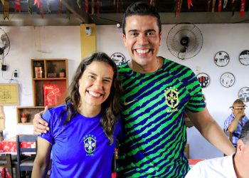 Em clima de festa, Rodrigo Pinheiro recebe governadora Raquel Lyra no Alto do Moura