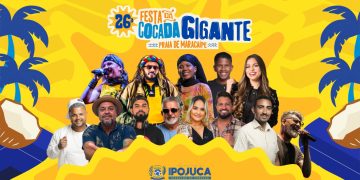 26ª Festa da Cocada Gigante movimenta Maracaípe terá atrações nacionais e internacional