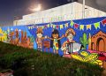 Compesa promove grafitagem na ETE do Alto do Moura