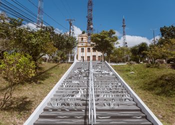 Monte Bom Jesus recebe intervenção artística realizada pela Prefeitura de Caruaru