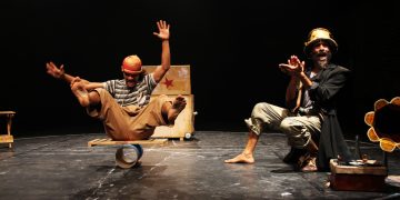 Circo Godot faz única apresentação em Caruaru